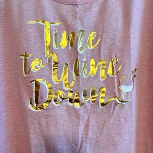 Long sleeved sleep shirt